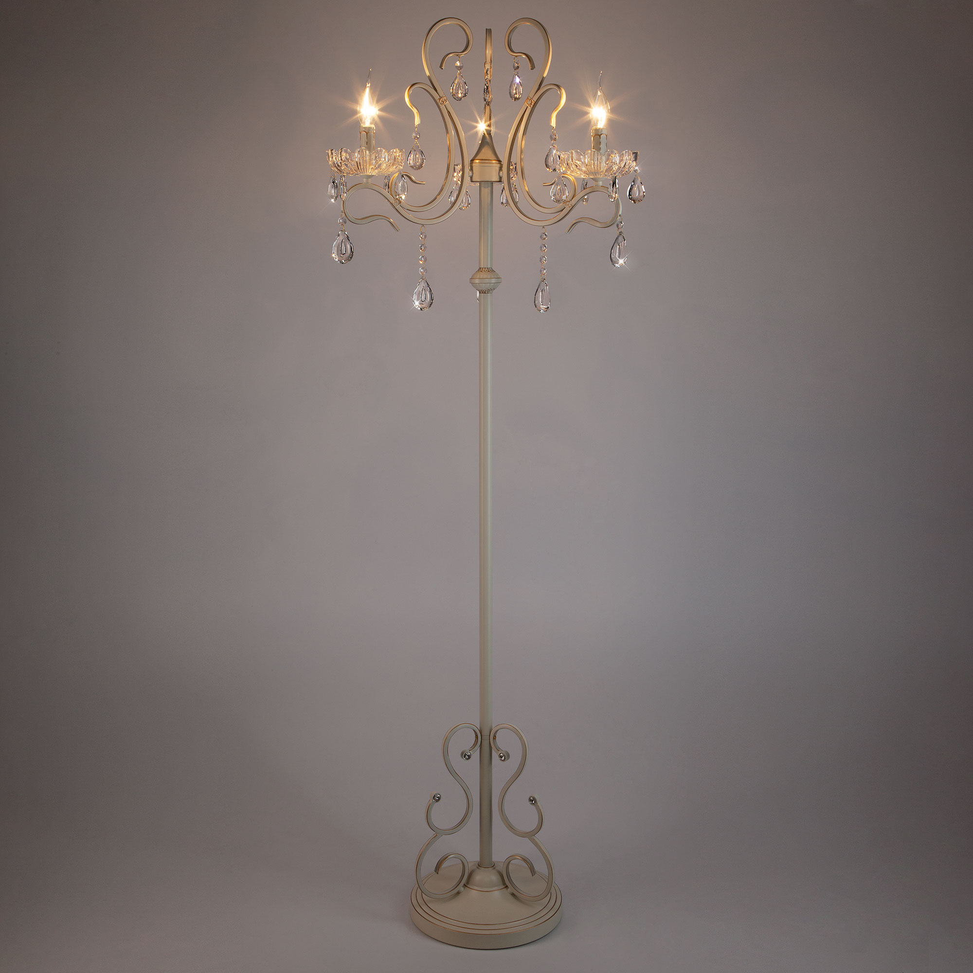 Торшер Eurosvet Etna 12205/3F белый Strotskis в Санкт-Петербурге