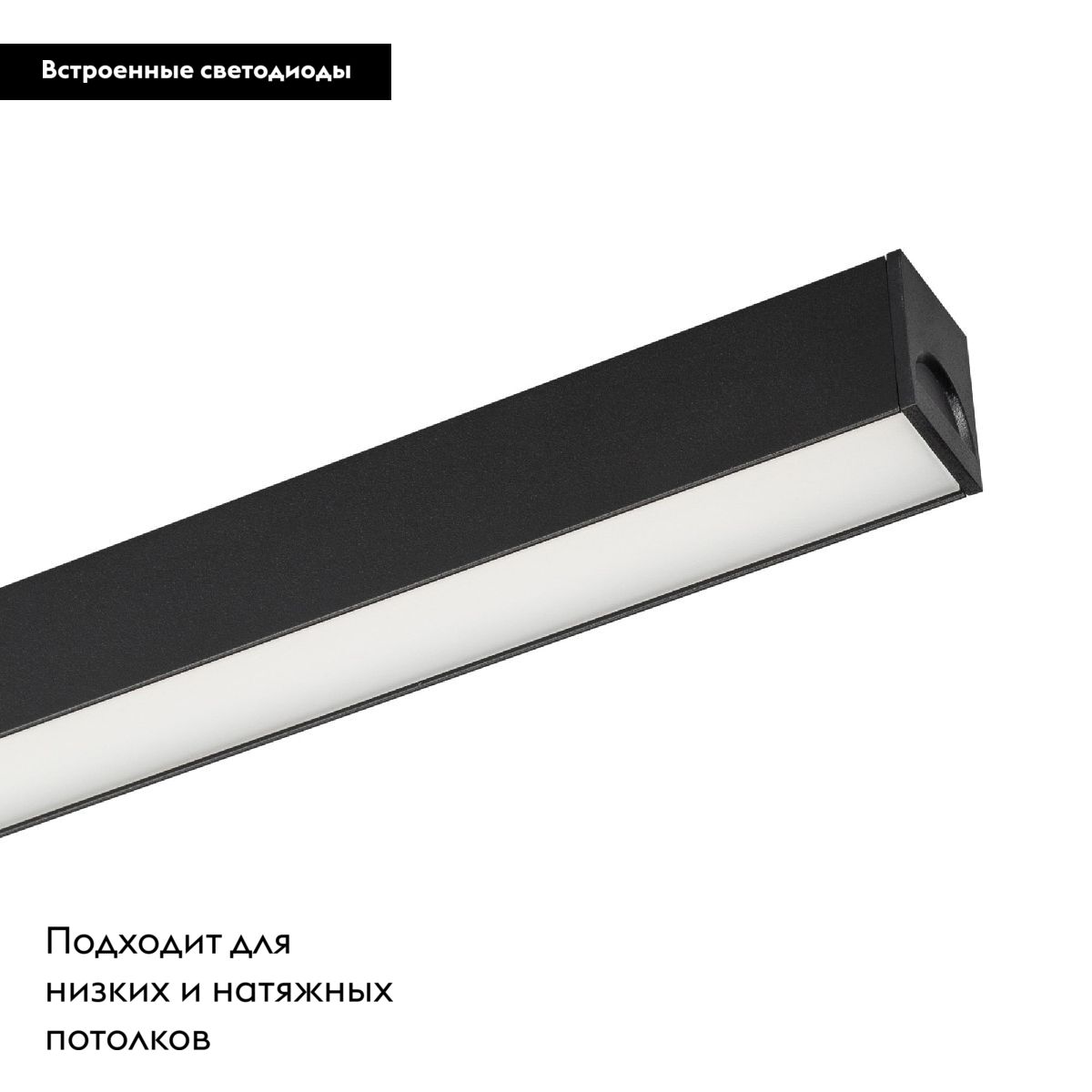 Трековый магнитный светильник Arlight MAG-FLAT-25-L200-6W Day4000 (BK, 100 deg, 24V, DALI) 046331 в Санкт-Петербурге