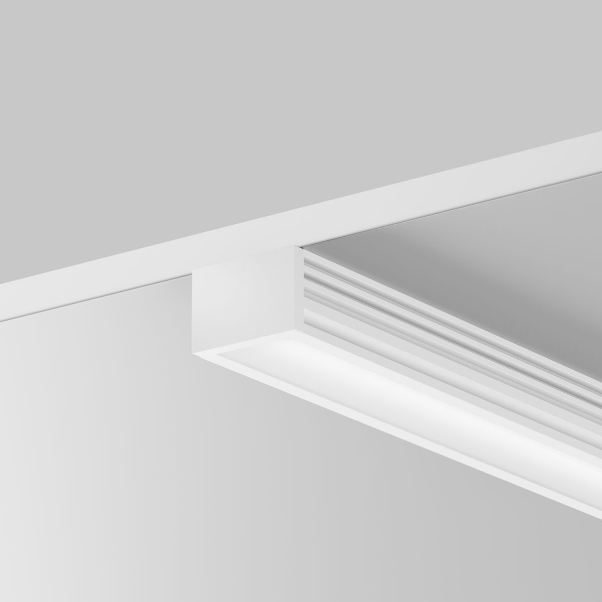 Алюминиевый профиль накладной 16x12 Maytoni Led Strip ALM-005-W-2M 631006 в Санкт-Петербурге