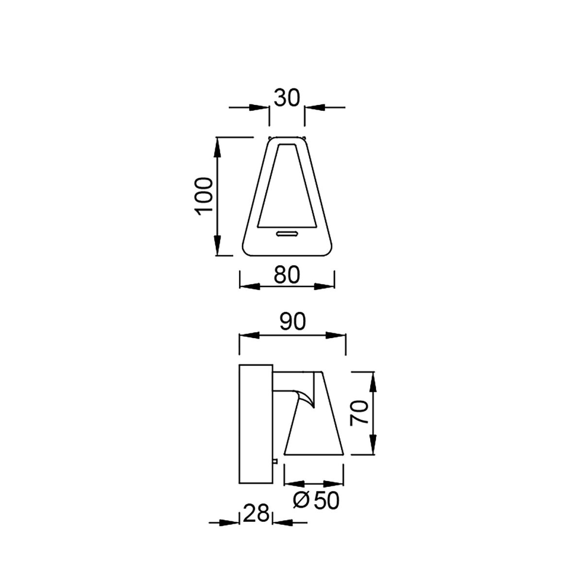 Настенный светильник Mantra Africa 9411 в Санкт-Петербурге