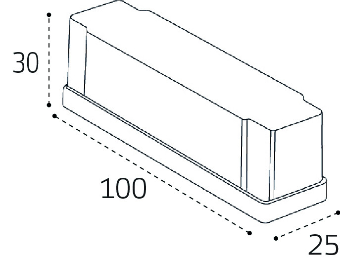 Монтажная коробка Italline IT09-9024 black в Санкт-Петербурге