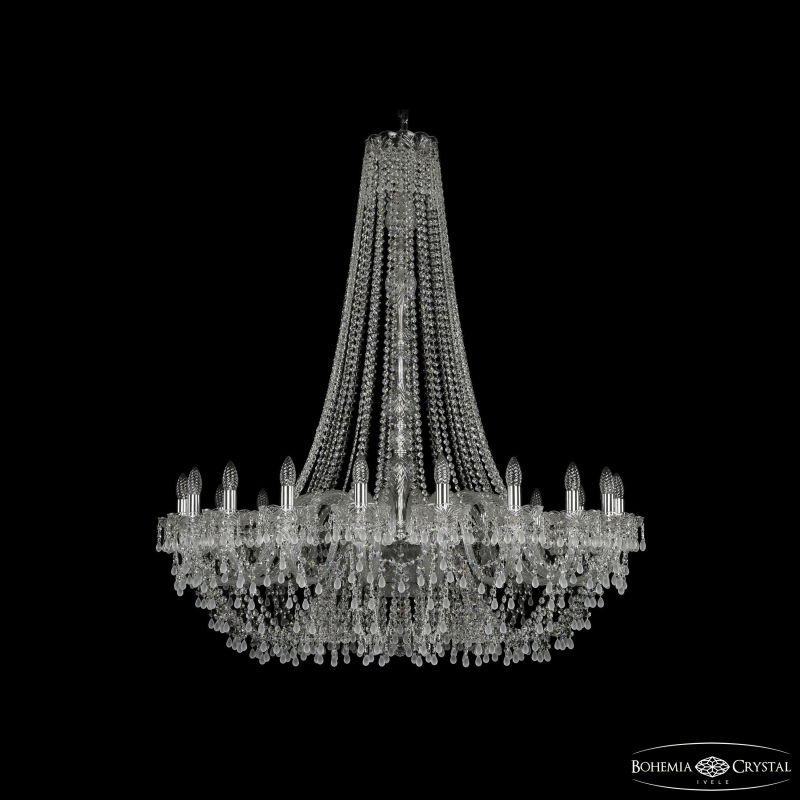 Подвесная люстра Bohemia Ivele Crystal 1410/20/400/h-130 Ni V0300 в Санкт-Петербурге