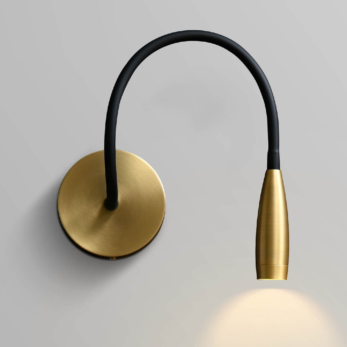 Гибкое бра DeLight Collection Wall lamp MT9016-1W brass в Санкт-Петербурге