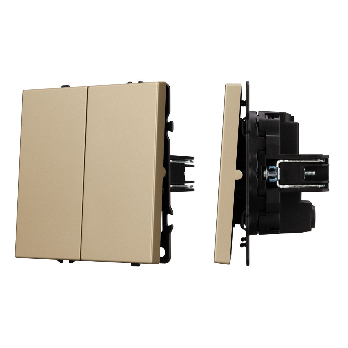 Выключатель перекрёстный 2 кл софт-тач золотой песок Arlight SWT-MKX2-SFPL-GD (250V, 10A) 061792(1) в #REGION_NAME_DECLINE_PP#