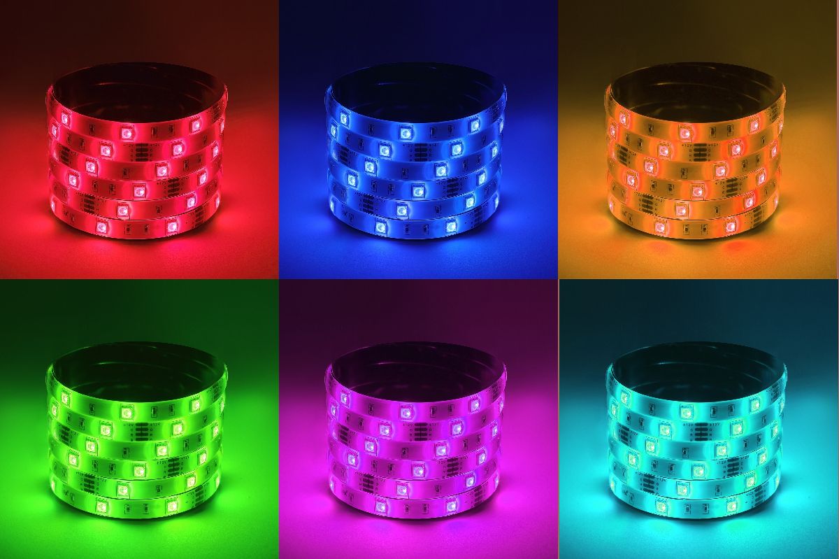 Светодиодная лента Эра 12В 5050 5,2Вт/м RGB 5м IP65 LS5050-30LED-IP65-RGB-5m C0043044 в Санкт-Петербурге