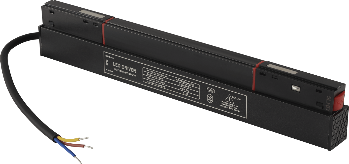 Драйвер для магнитного шинопровода Crystal lux 48V, 200W CLT 0.203 09 BL SMART в Санкт-Петербурге