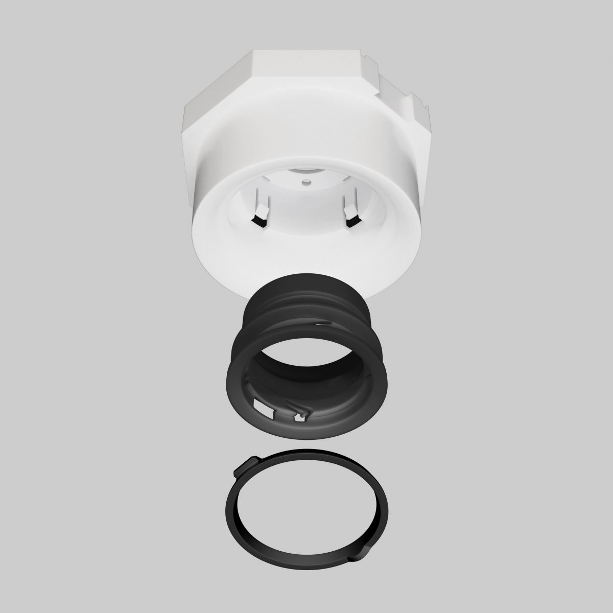 Рамка скрытого монтажа лампочек и LED модулей MR16 в натяжной потолок Lightstar Anello 112007 в Санкт-Петербурге