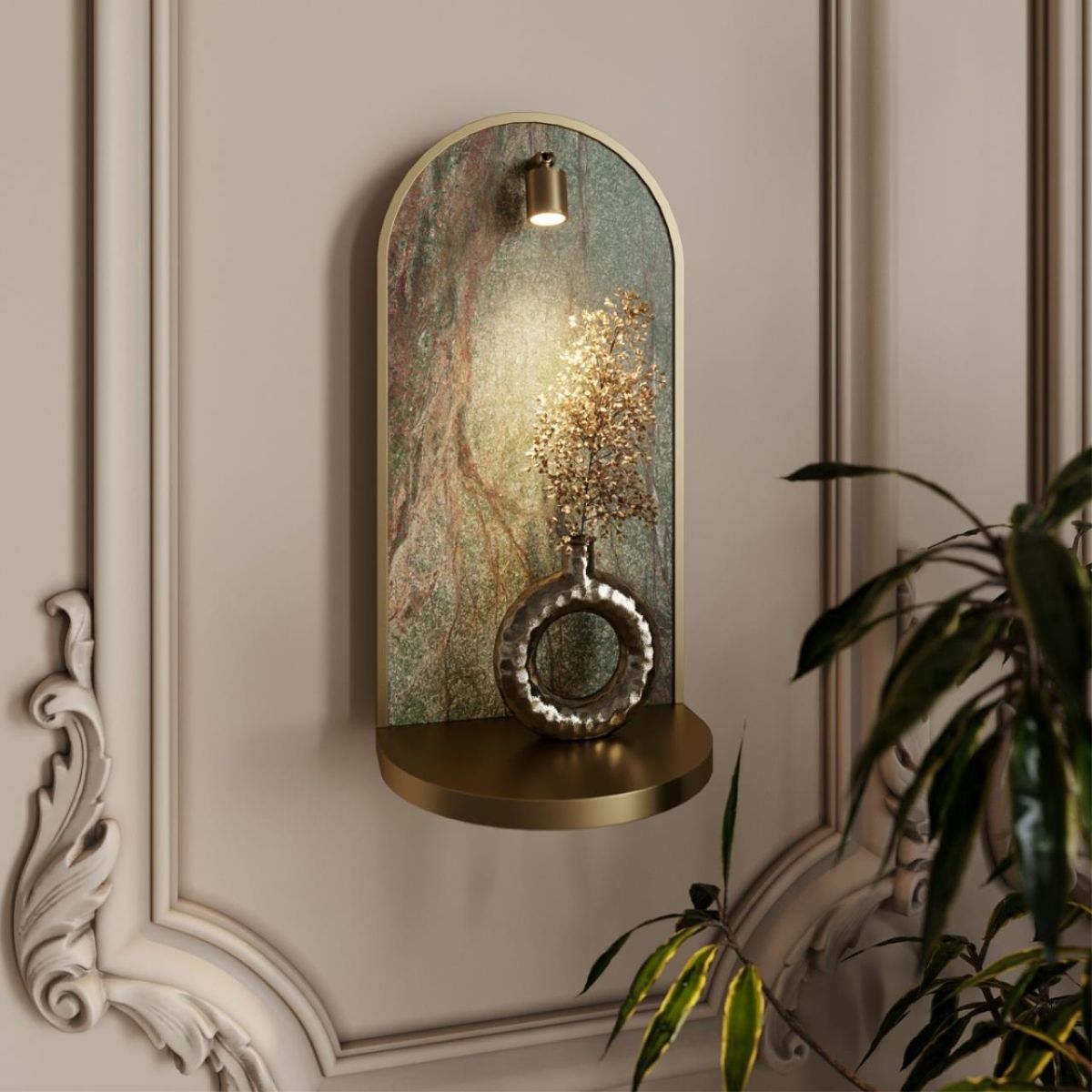 Настенный светильник Odeon Light Hightech Giardino 7175/3WL в Санкт-Петербурге