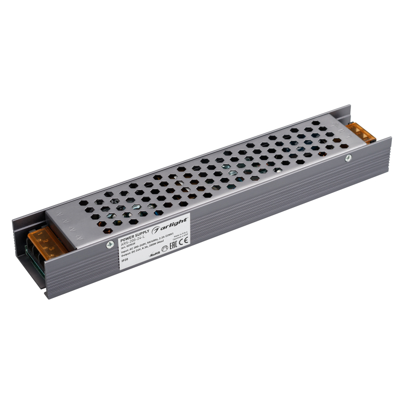 Блок питания Arlight ARS-200-24-L (24V, 8.3A, 200W) 029539 в Санкт-Петербурге