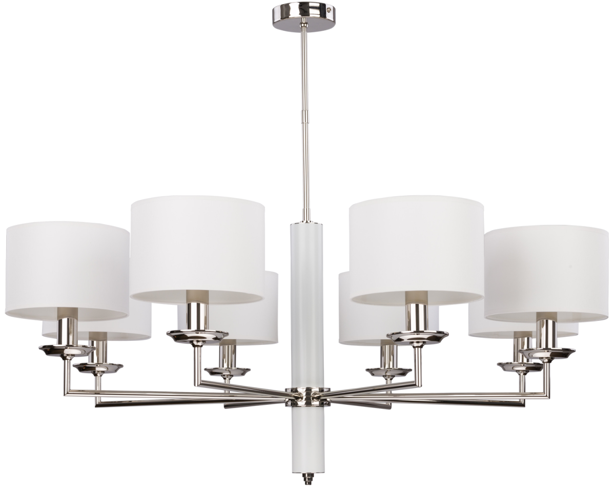 Потолочная люстра с тканевым абажуром Kutek Mood Modesto MOD-ZW-8 (BC) в #REGION_NAME_DECLINE_PP#