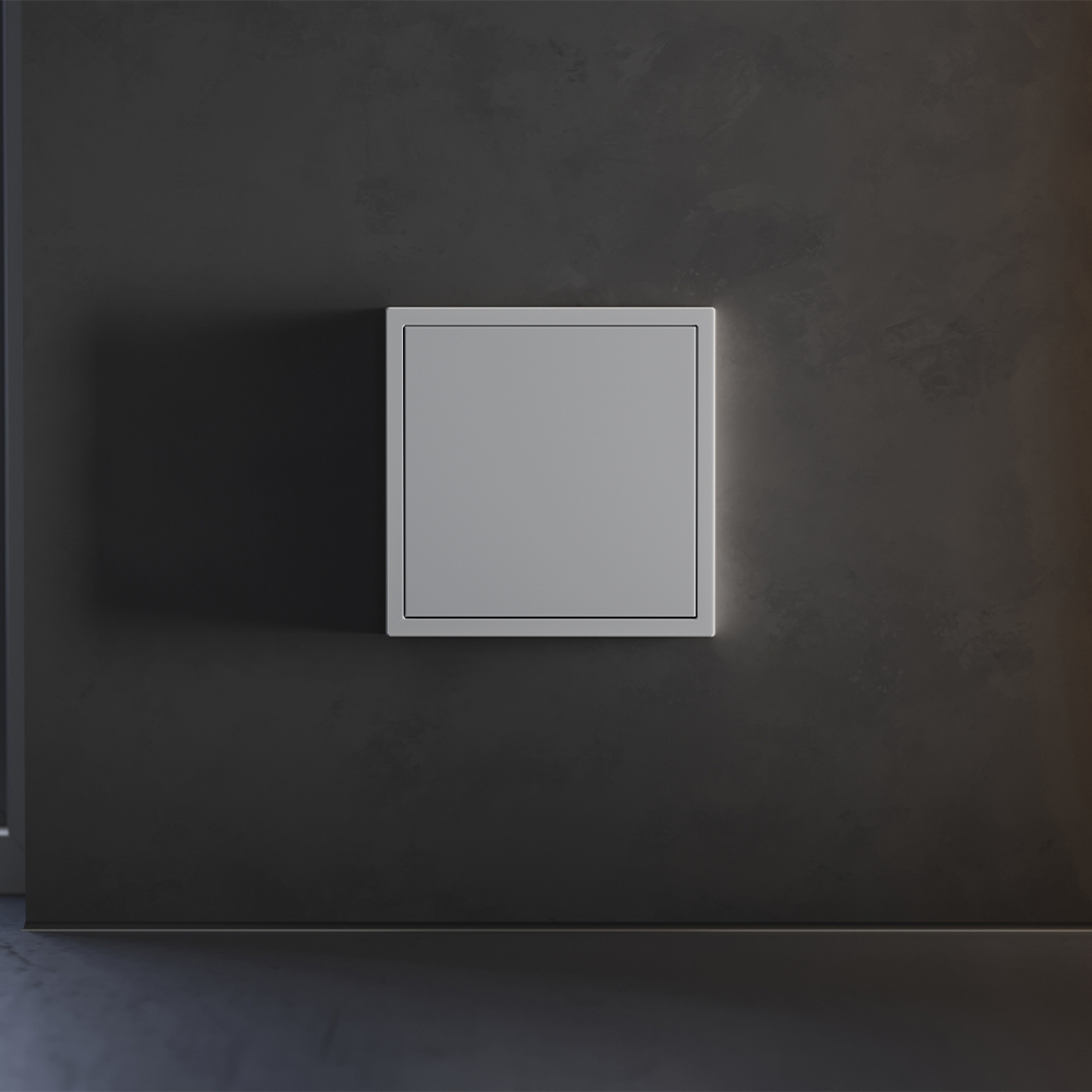 Заглушка Voltum S70 с суппортом, (серый) VLS080116 в #REGION_NAME_DECLINE_PP#