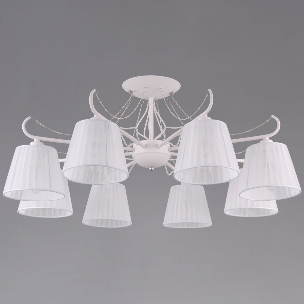 Люстра на штанге Illumico IL9482-8CSQ-25WT ELITE в #REGION_NAME_DECLINE_PP#