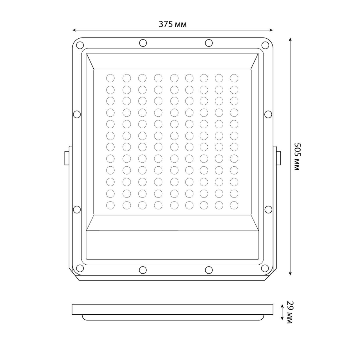 Прожектор Uniel ULF-F51D-300W/6500K IP65 200-240V GREY UL-00012762 в Санкт-Петербурге