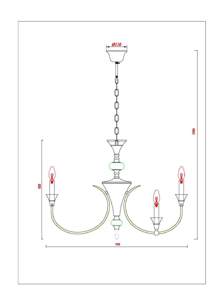 Подвесная люстра Arte Lamp Collinetta A4094LM-12WH в Санкт-Петербурге