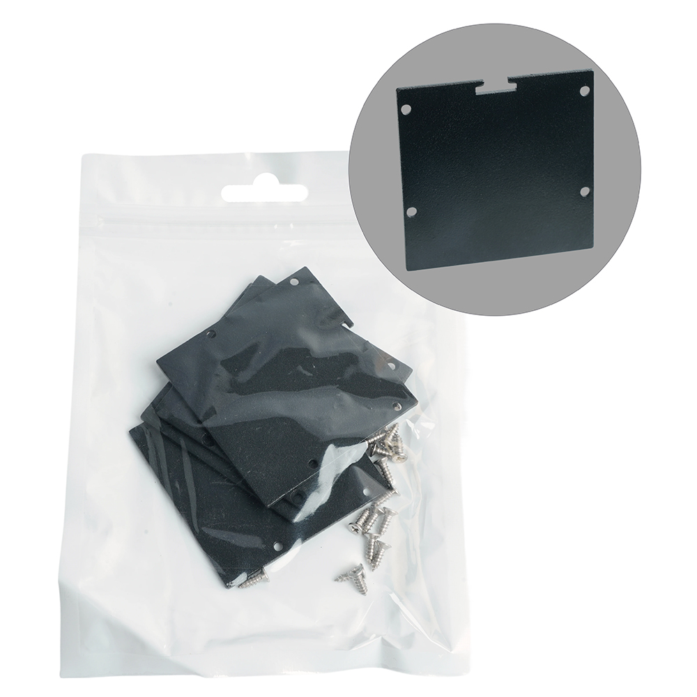 Заглушка без отверстия для профиля CAB269, LD368 (комплект 4шт) Feron LD236 52090 в Санкт-Петербурге