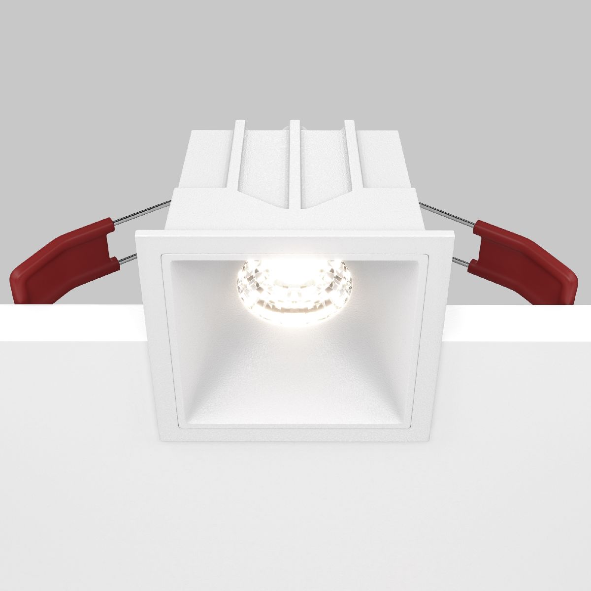 Встраиваемый светильник Maytoni Technical Alfa LED DL043-01-10W4K-SQ-W в Санкт-Петербурге