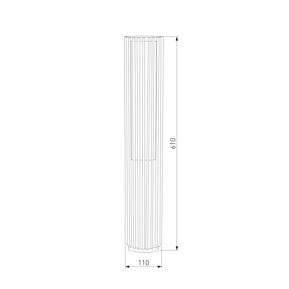 Ландшафтный светильник Elektrostandard Entero 35189/F черный 4690389219320 a072080 в Санкт-Петербурге