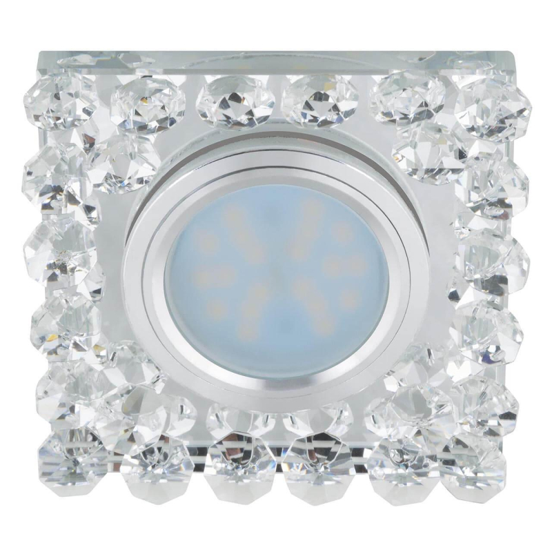 Встраиваемый светильник Fametto Luciole DLS-L131 GU5.3 Chrome/Clear в Санкт-Петербурге