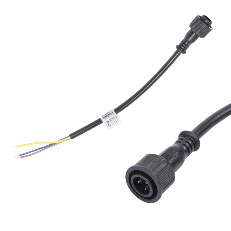 Провод для подключения в линию прожекторов Uniel UCX-LL2/L52-0.25M/M7 220V BLACK UL-00009504 в Санкт-Петербурге