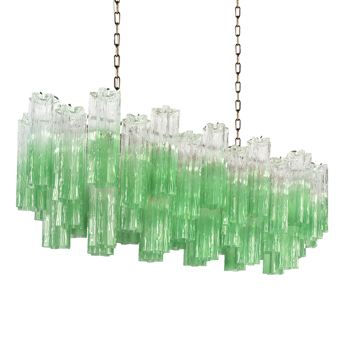 Подвесная люстра Loft IT Murano 10580/1000R Clear green в Санкт-Петербурге