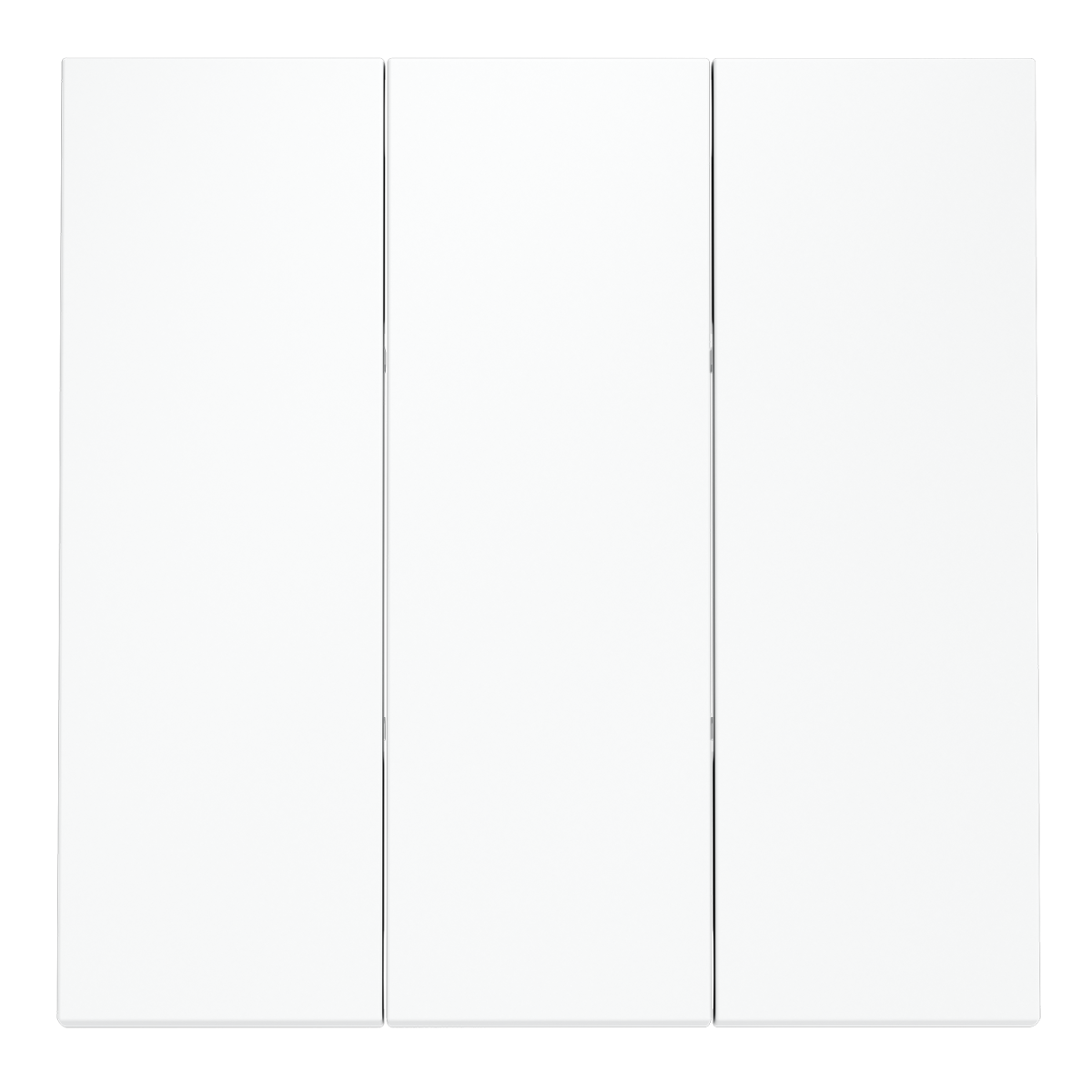 Клавиши для выключателя/переключателя трехклавишного Voltum S70 (белый матовый) VLS000502 в Санкт-Петербурге