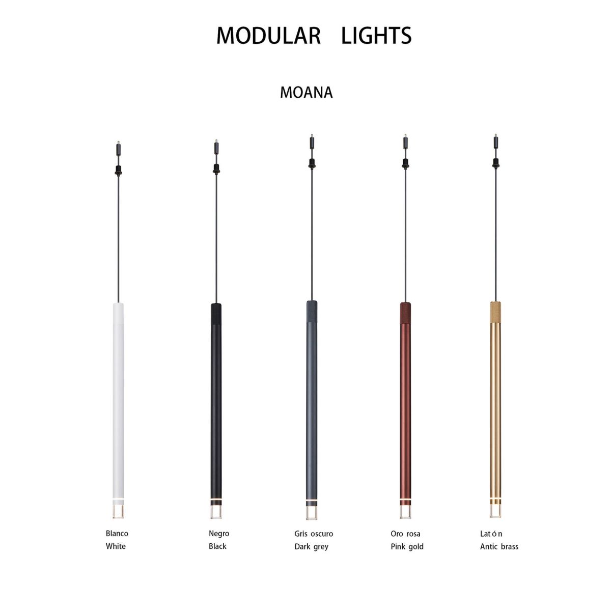 Подвесной модульный светильник без основания Mantra Moana 9338 в Санкт-Петербурге