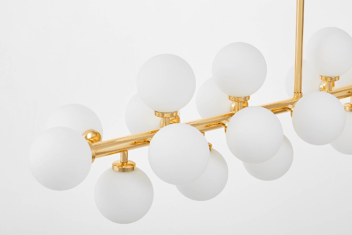 Люстра на штанге Lumina Deco Marsiada LDP 6033-24 GD в Санкт-Петербурге