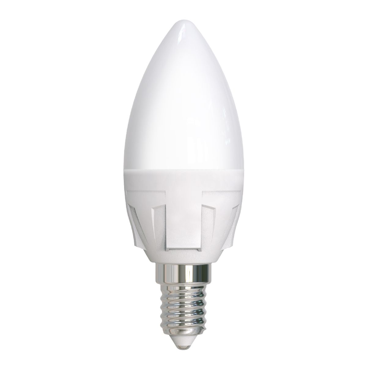 Светодиодная лампа Uniel LED-C37 7W/6500K/E14/FR PLP01WH UL-00011014 в Санкт-Петербурге