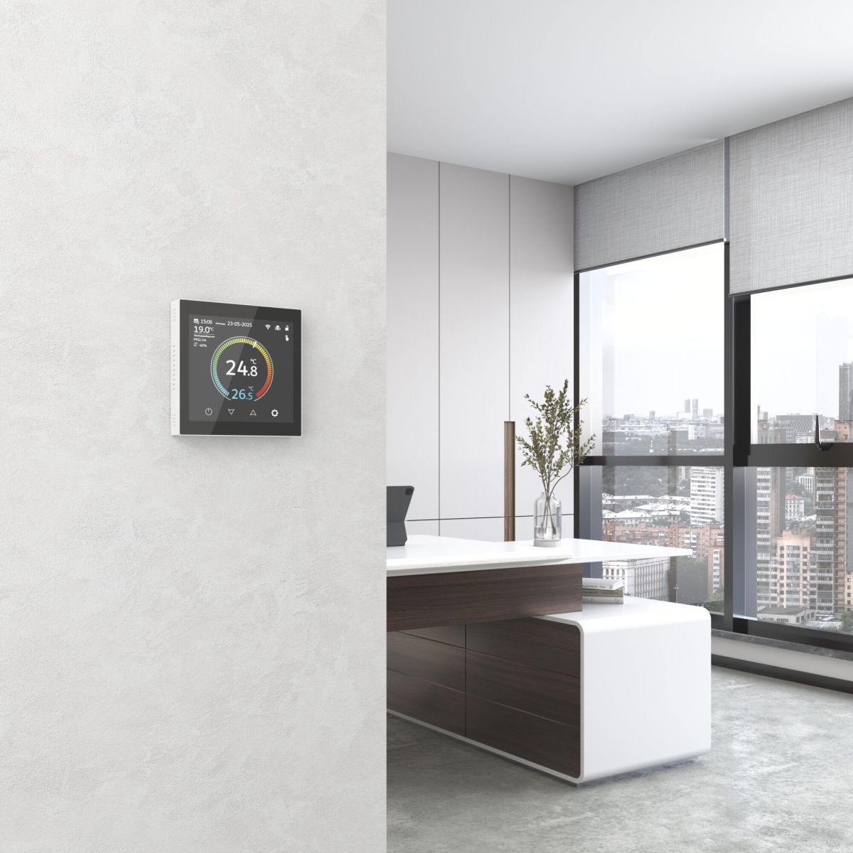 Умный сенсорный терморегулятор с LCD дисплеем Werkel W1851101 4690389218330 a071604 в #REGION_NAME_DECLINE_PP#