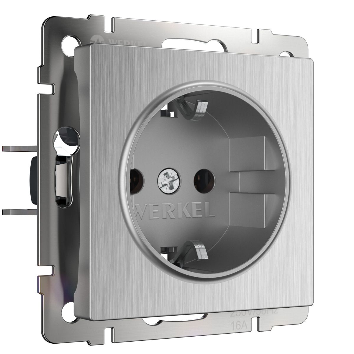 Розетка с заземлением Werkel W1171009 4690389171857 a054534 в Санкт-Петербурге