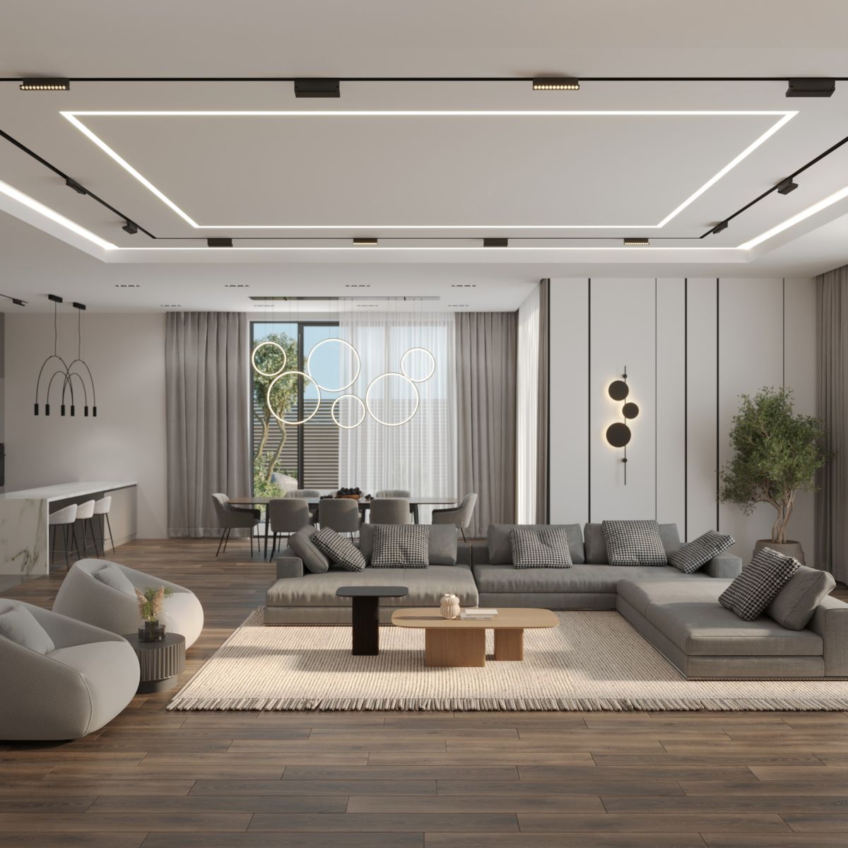 Шинопровод магнитный встраиваемый Hesby Lighting ElDeko HSBL_0184 в Санкт-Петербурге