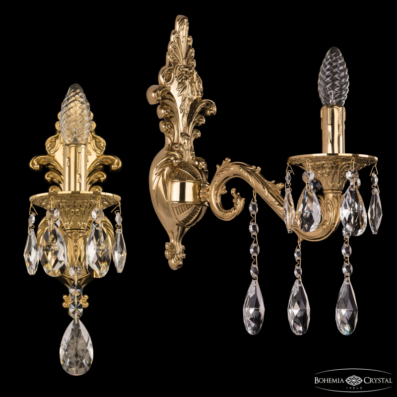 Бра Bohemia Ivele Crystal Florence 7102B14/1/175 A G в Санкт-Петербурге