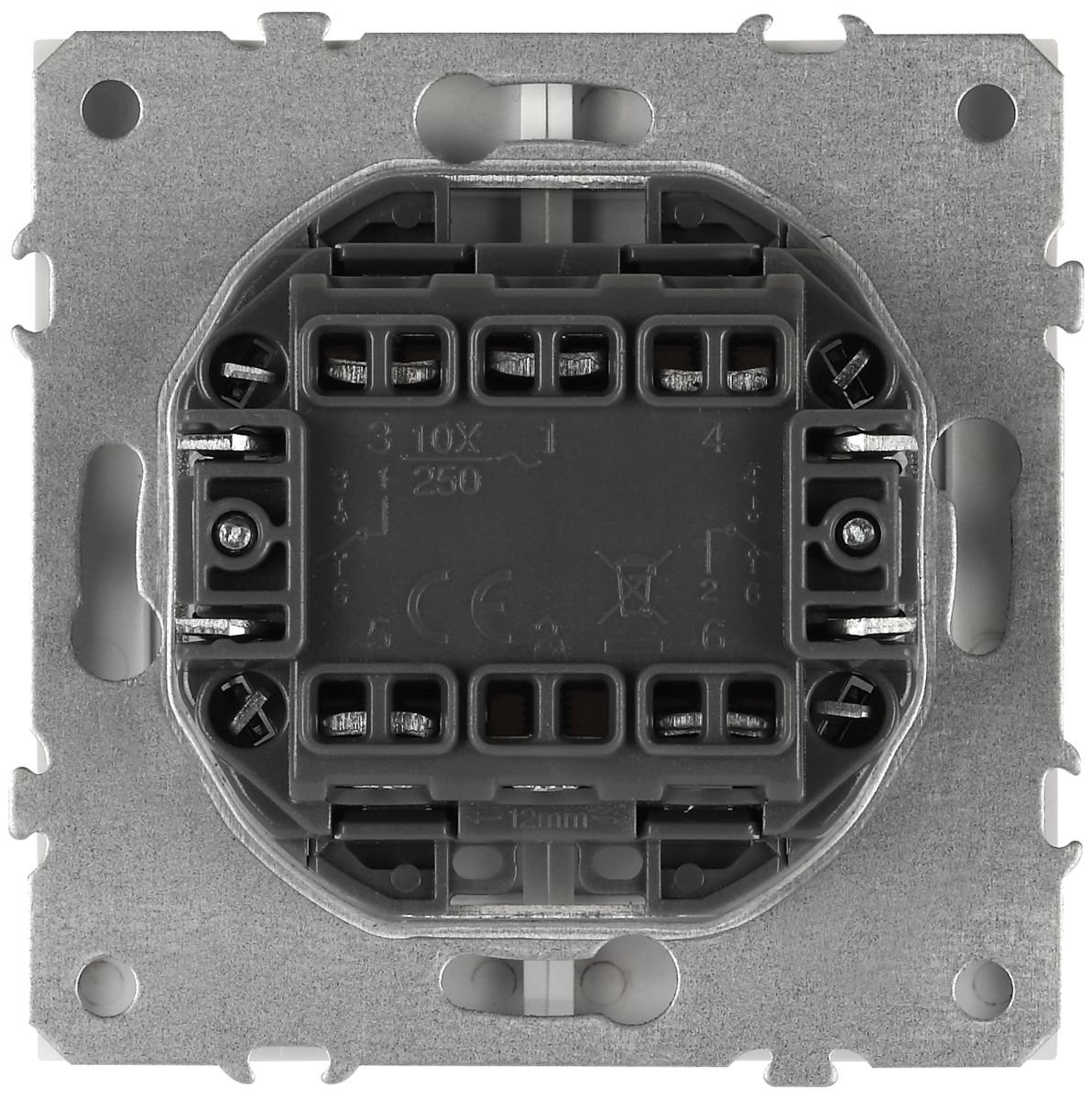 Переключатель перекрестный ЭРА Galaxy 15-1110-01 двойной 10АХ-250В белый Б0070773 в Санкт-Петербурге