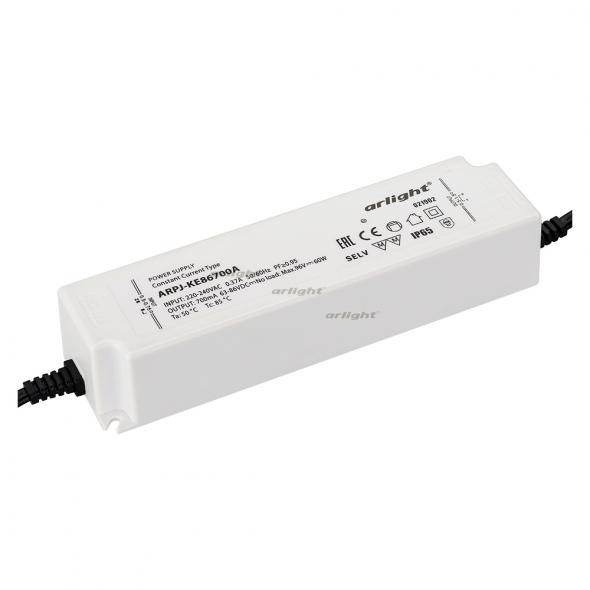 Блок питания Arlight ARPJ-KE86700A (60W, 700mA, PFC) 021902 в Санкт-Петербурге