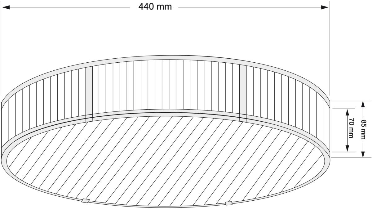 Потолочный светильник Kutek Lavone LAV-PLM-6(P)440-1 в #REGION_NAME_DECLINE_PP#
