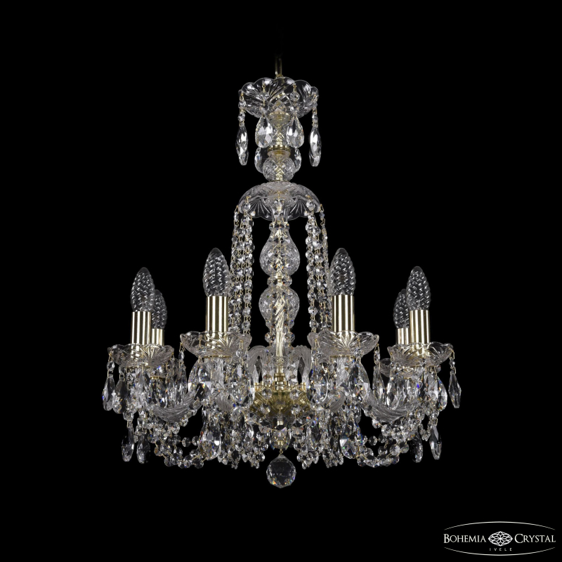 Подвесная люстра Bohemia Ivele Crystal 1402/8/160/XL-59 G в Санкт-Петербурге