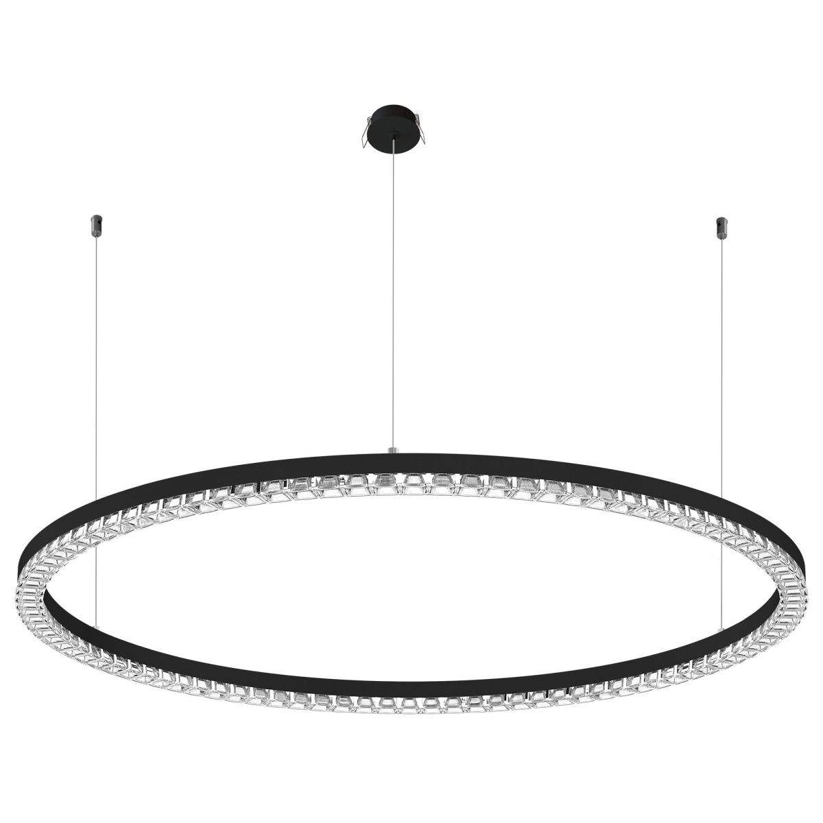 Подвесная люстра Arlight SP-DIAMOND-R1050-60W Day4000 (BK, 45 deg, 230V, TRIAC) 054489 в Санкт-Петербурге