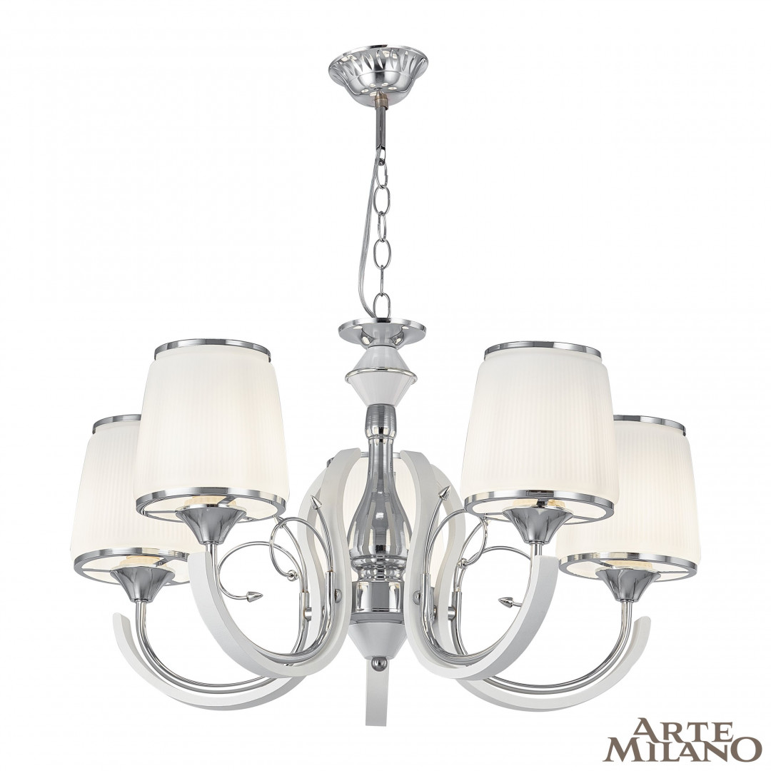 Подвесная люстра Arte Milano Florentia-9247 309247/5 Wh/Ni в Санкт-Петербурге