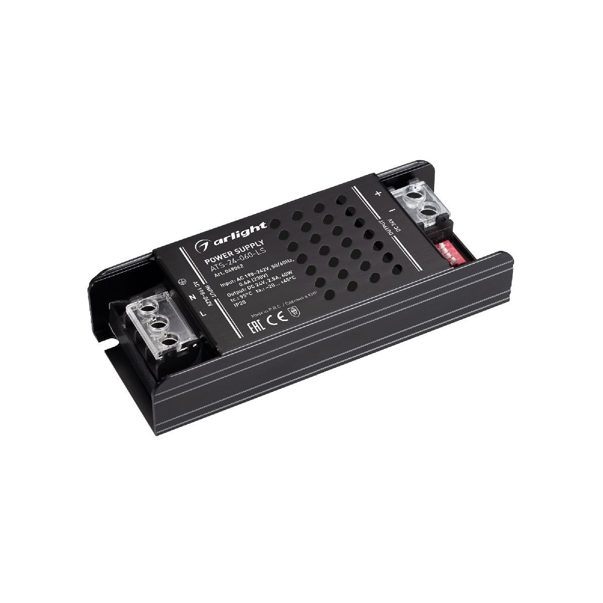Блок питания Arlight ATS-24-060-LS (24V, 2.5A, 60W) 049062 в Санкт-Петербурге