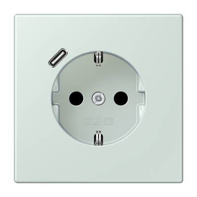 Розетка 2K+З USB Typ C Jung LC1520-18C215 в Санкт-Петербурге