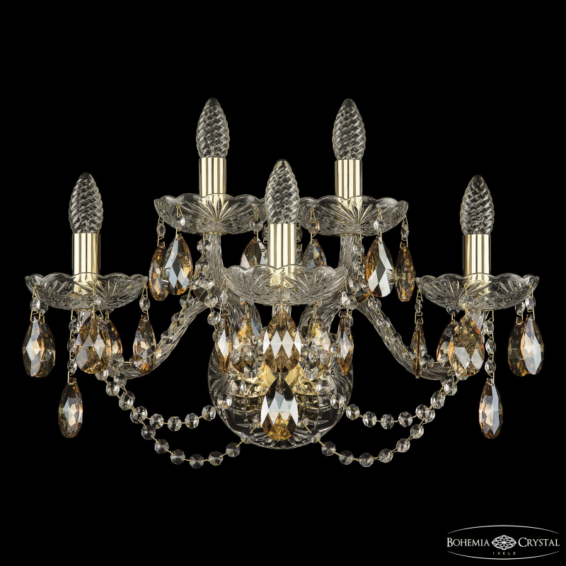 Бра Bohemia Ivele Crystal 1402B/3+2/195/XL G K721 в Санкт-Петербурге