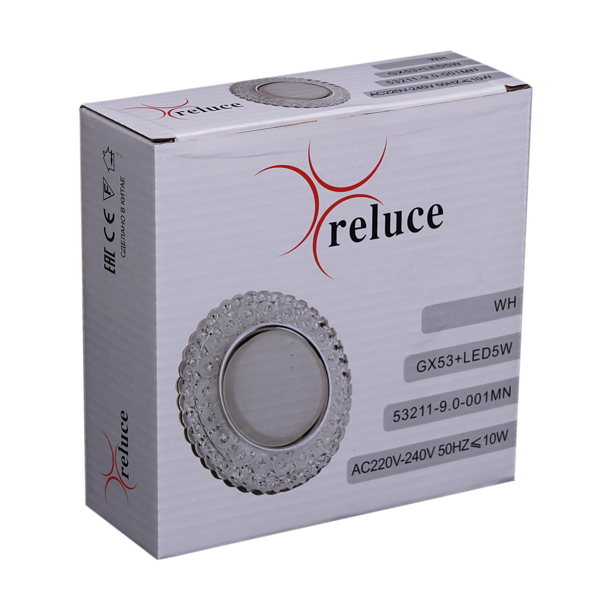 Точечный светильник Reluce 53211-9.0-001MN GX53+LED5W DL WH 4000K в Санкт-Петербурге