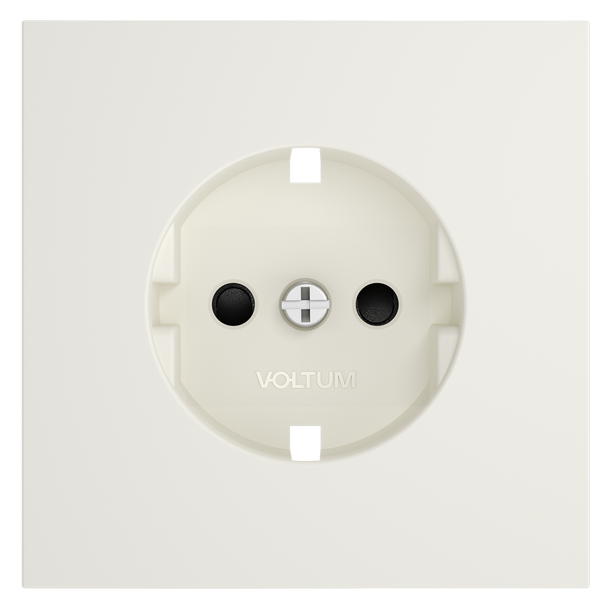 Накладка для розетки с заземлением и защитными шторками Voltum S70 (хлопок) VLS000713 в #REGION_NAME_DECLINE_PP#