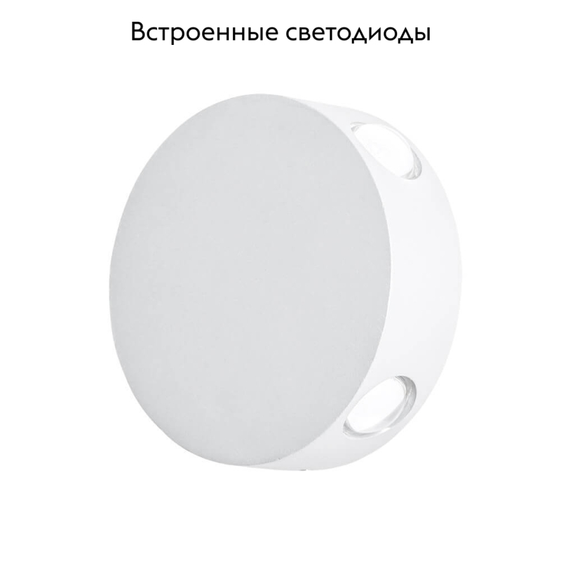 Настенный светодиодный светильник Arte Lamp Tamburello A1525AP-1WH в Санкт-Петербурге