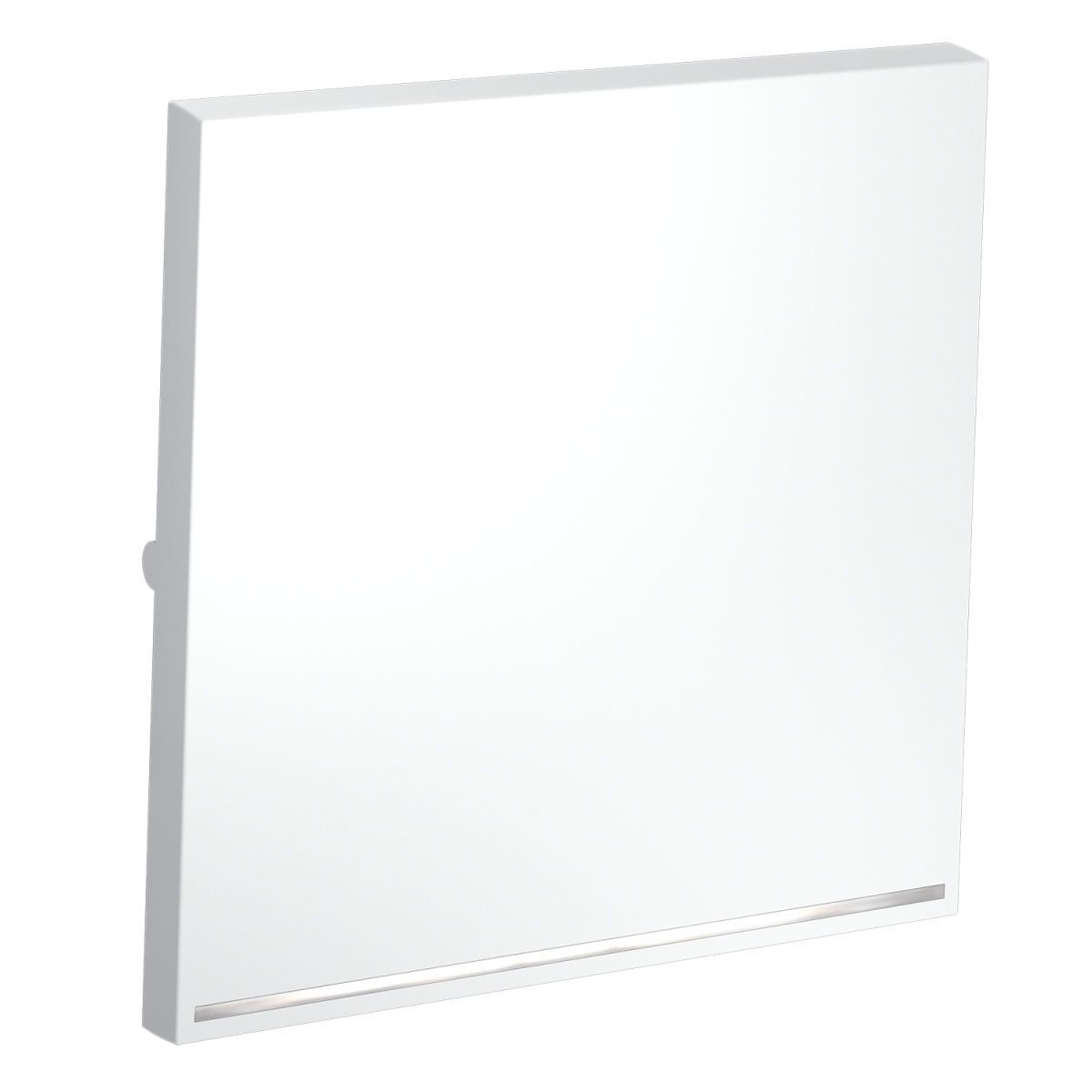 Клавиша для выключателя/переключателя одноклавишного с подсветкой Voltum S70 (белый матовый) VLS000202 в #REGION_NAME_DECLINE_PP#