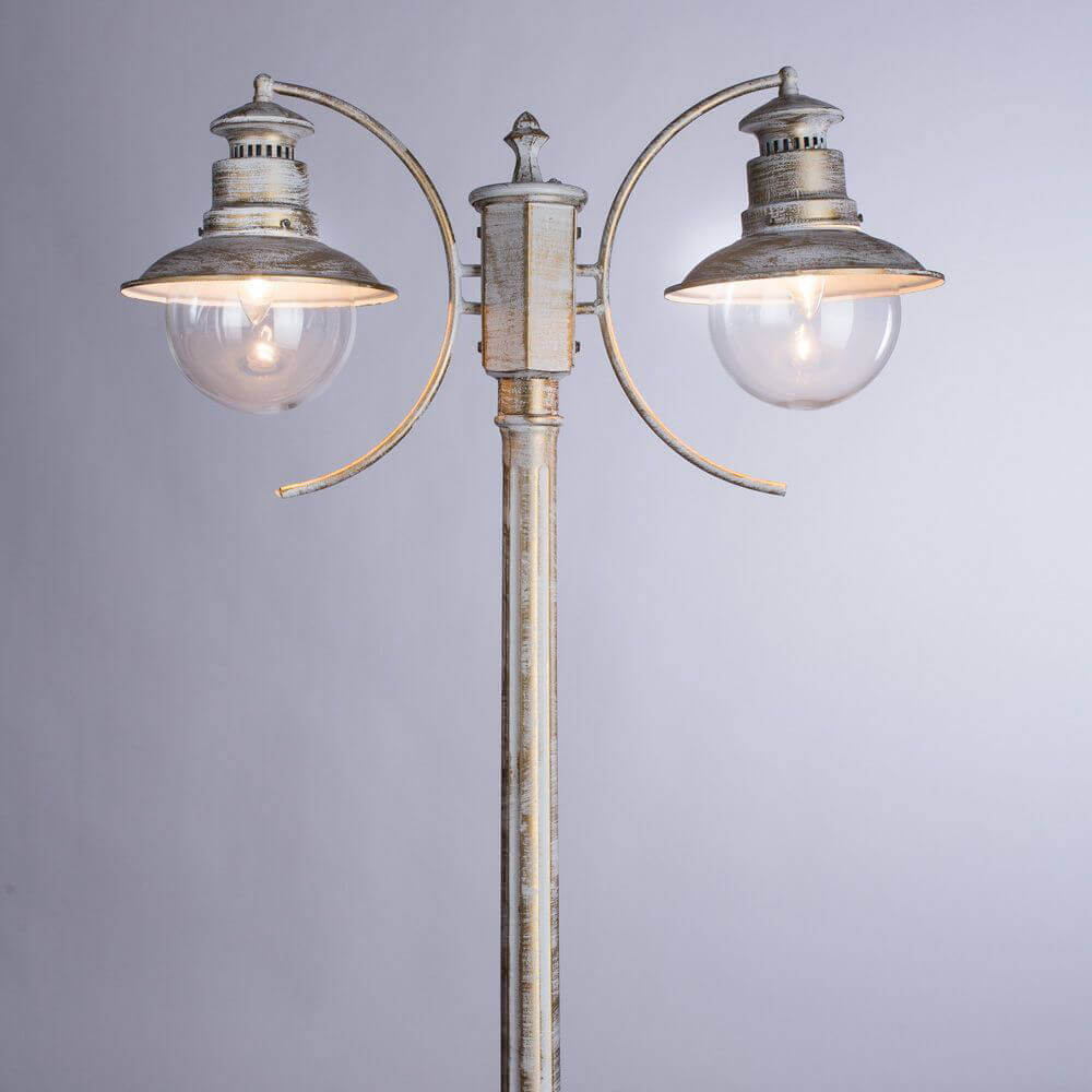 Садово-парковый светильник Arte Lamp Amsterdam A1523PA-2WG в Санкт-Петербурге