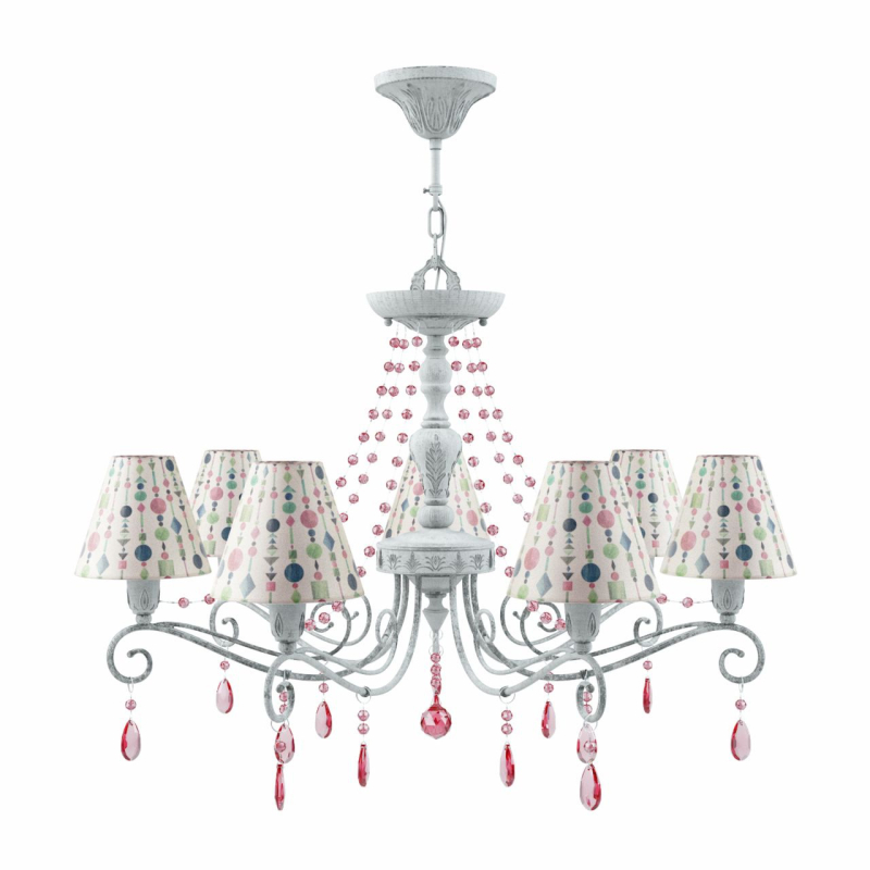 Подвесная люстра Lamp4you Provence E4-07-G-LMP-O-17-CRL-E4-07-PK-UP в Санкт-Петербурге