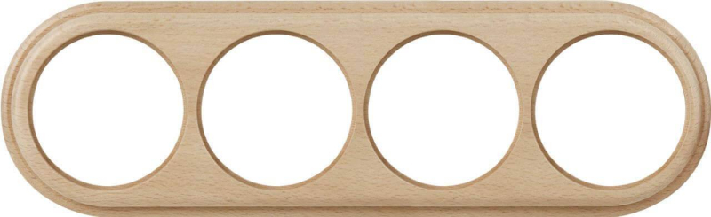 Рамка Werkel Legend на 4 поста светлый бук WL15-frame-04 4690389117251 в #REGION_NAME_DECLINE_PP#