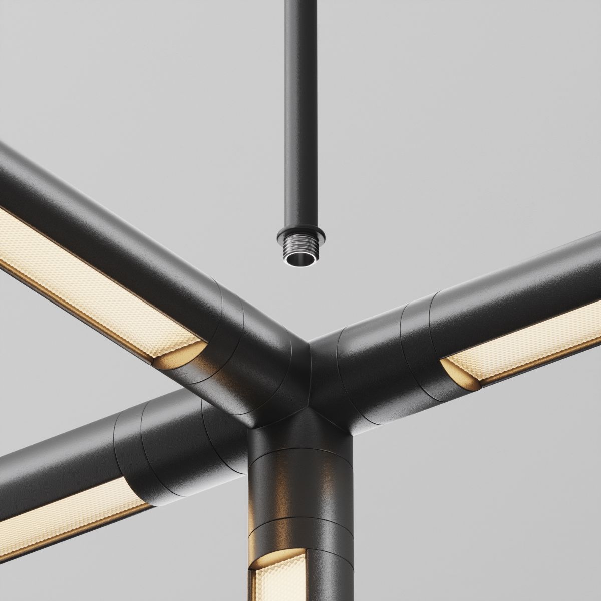 Подвес на жестком основании с потолочной чашей Maytoni Shelf CA030C-SL-L500-B в Санкт-Петербурге