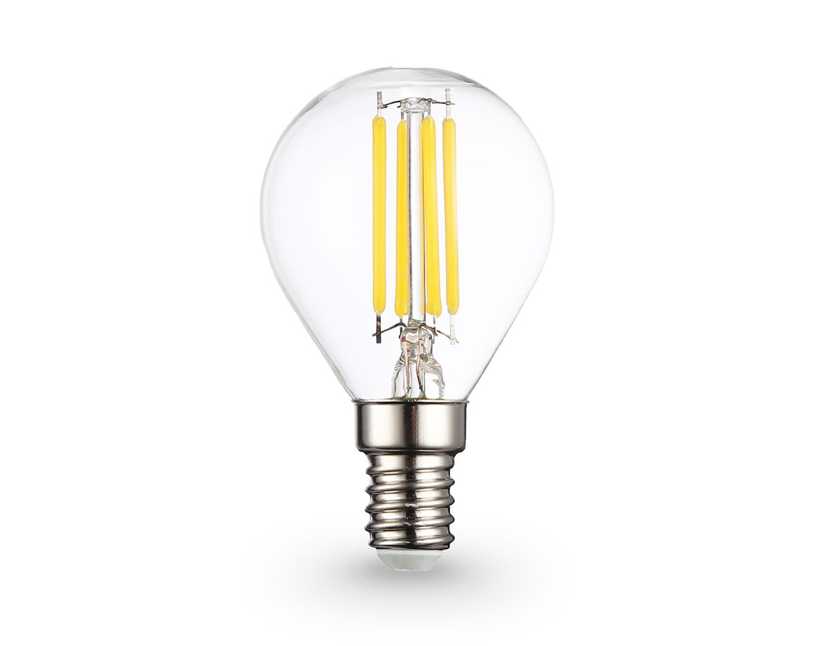 Филаментная светодиодная лампа Ambrella Light Bulbing E14 11W 2700K шар 451133 в Санкт-Петербурге